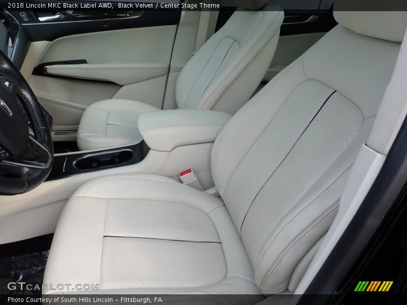 Front Seat of 2018 MKC Black Label AWD