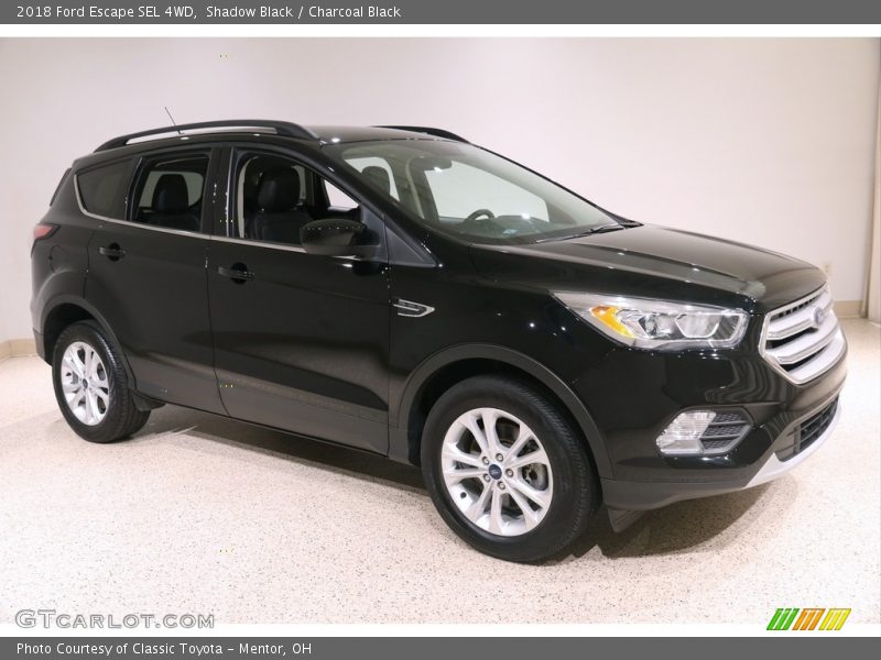 Shadow Black / Charcoal Black 2018 Ford Escape SEL 4WD
