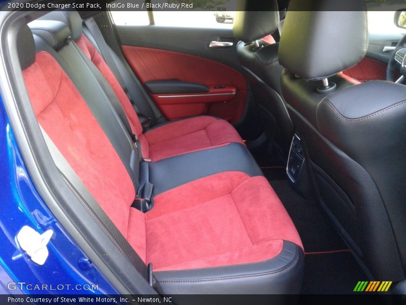 IndiGo Blue / Black/Ruby Red 2020 Dodge Charger Scat Pack