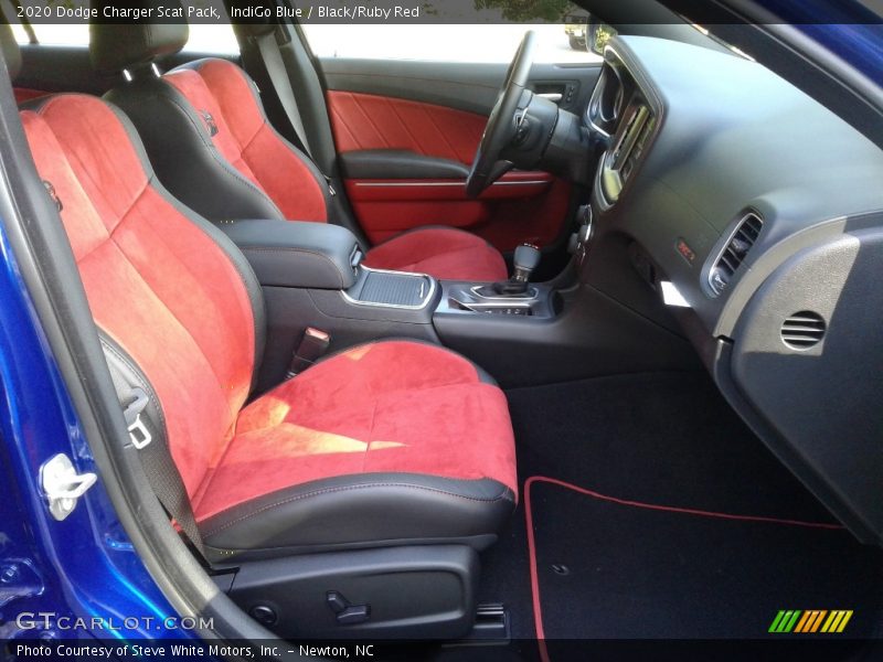 IndiGo Blue / Black/Ruby Red 2020 Dodge Charger Scat Pack