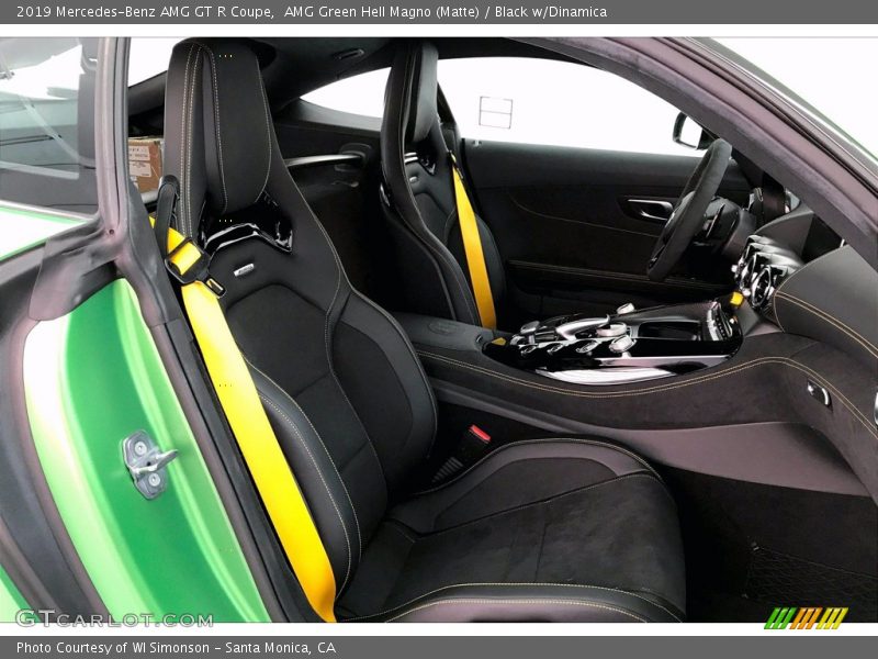 Front Seat of 2019 AMG GT R Coupe