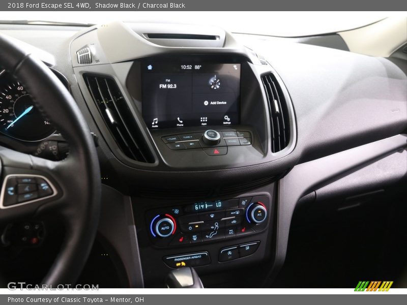 Shadow Black / Charcoal Black 2018 Ford Escape SEL 4WD