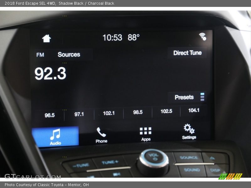 Shadow Black / Charcoal Black 2018 Ford Escape SEL 4WD