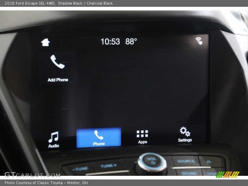 Shadow Black / Charcoal Black 2018 Ford Escape SEL 4WD