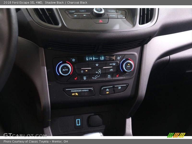 Shadow Black / Charcoal Black 2018 Ford Escape SEL 4WD