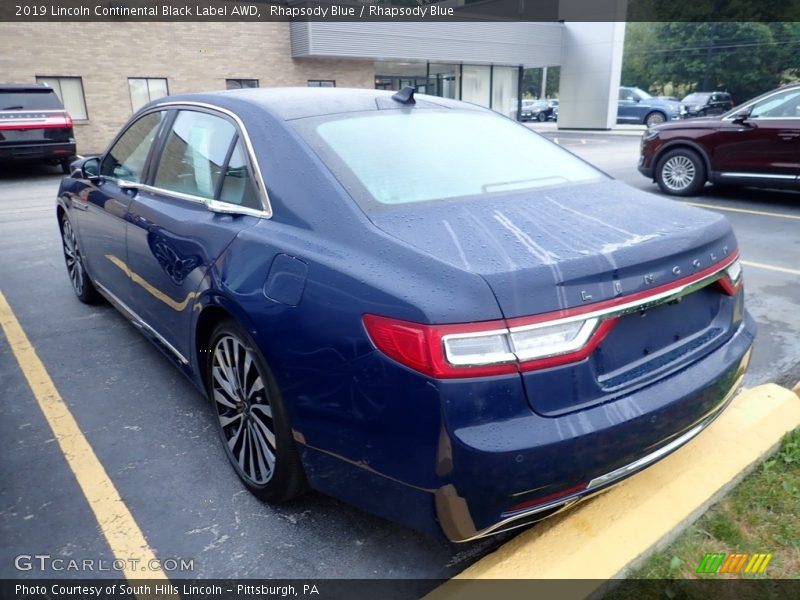 Rhapsody Blue / Rhapsody Blue 2019 Lincoln Continental Black Label AWD