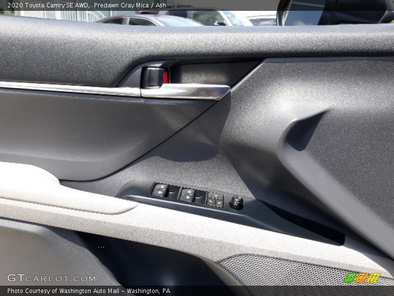 Predawn Gray Mica / Ash 2020 Toyota Camry SE AWD