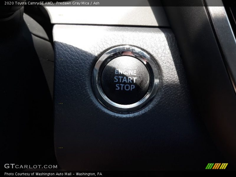 Predawn Gray Mica / Ash 2020 Toyota Camry SE AWD