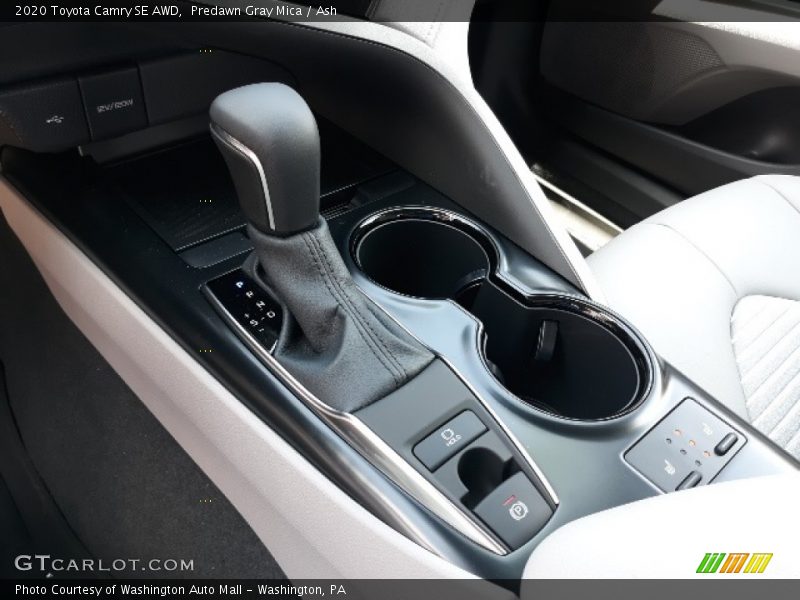 Predawn Gray Mica / Ash 2020 Toyota Camry SE AWD