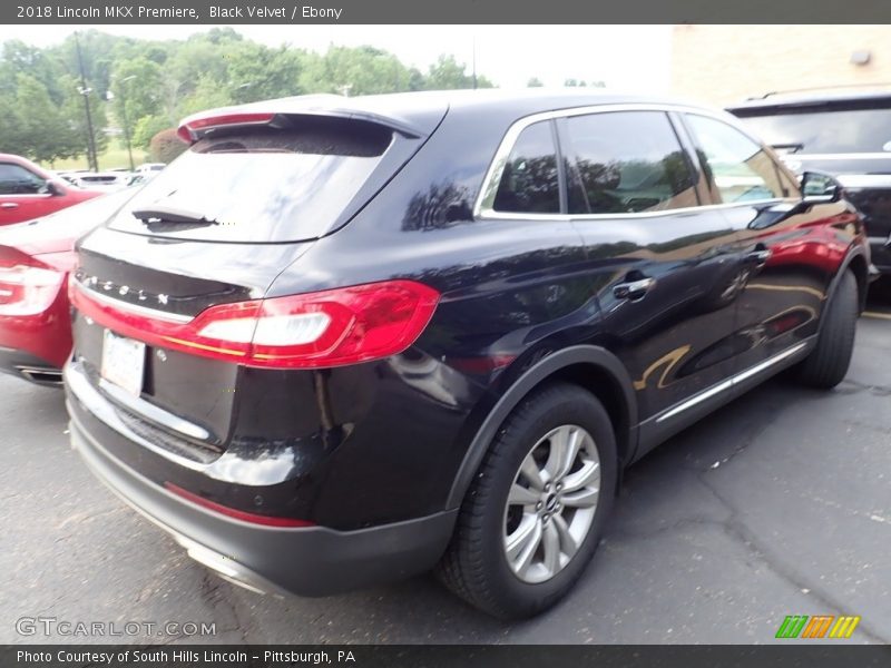 Black Velvet / Ebony 2018 Lincoln MKX Premiere