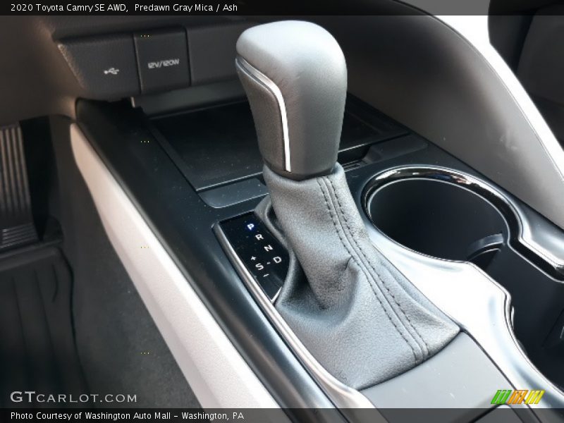 Predawn Gray Mica / Ash 2020 Toyota Camry SE AWD
