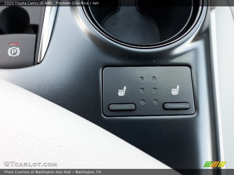 Predawn Gray Mica / Ash 2020 Toyota Camry SE AWD