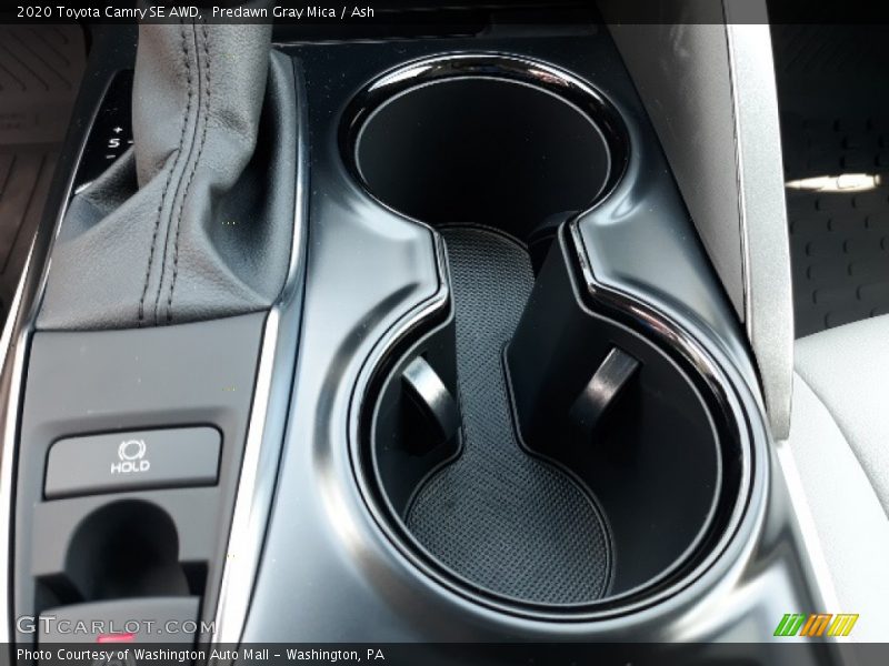 Predawn Gray Mica / Ash 2020 Toyota Camry SE AWD