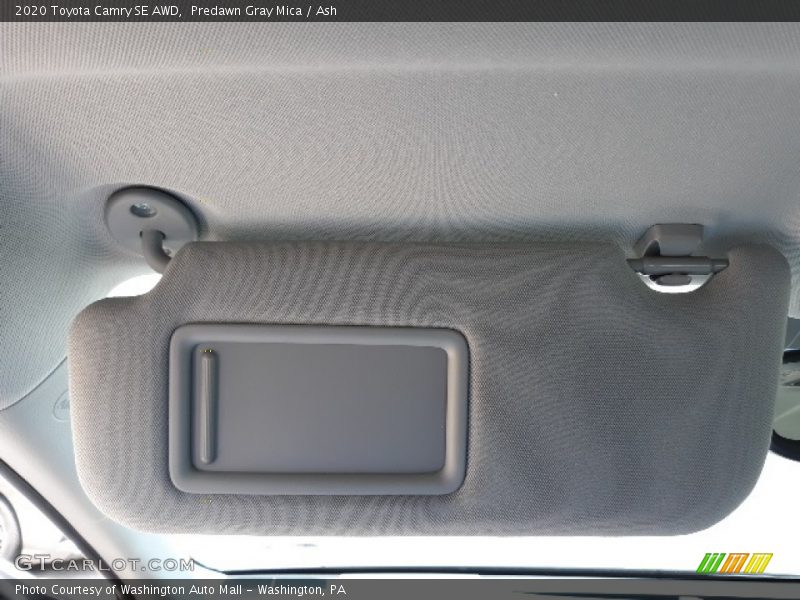 Predawn Gray Mica / Ash 2020 Toyota Camry SE AWD