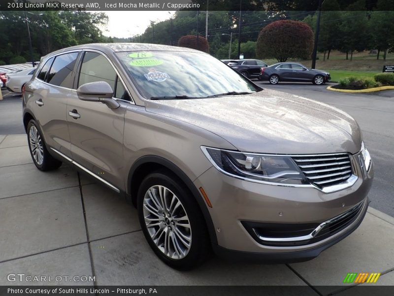 Iced Mocha Metallic / Cappuccino 2018 Lincoln MKX Reserve AWD