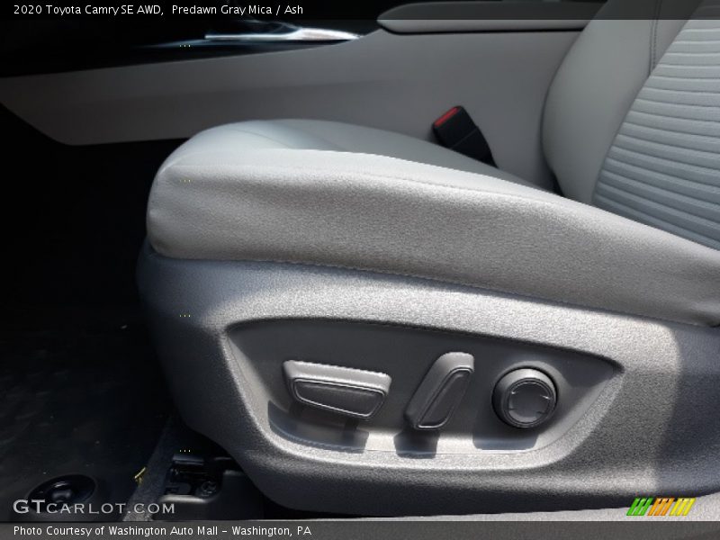 Predawn Gray Mica / Ash 2020 Toyota Camry SE AWD