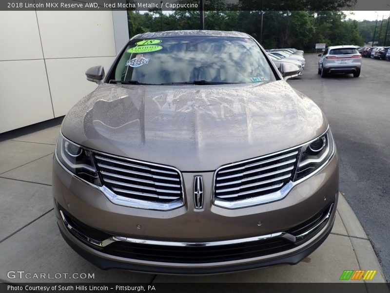 Iced Mocha Metallic / Cappuccino 2018 Lincoln MKX Reserve AWD