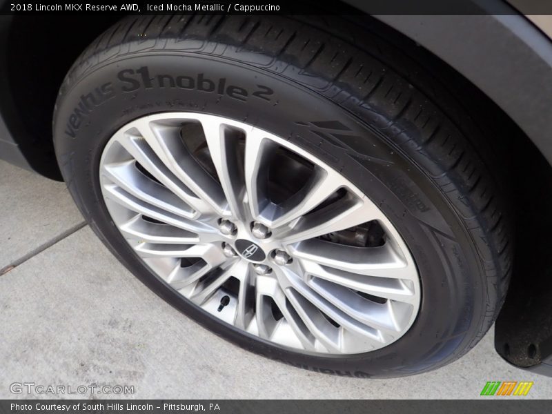 Iced Mocha Metallic / Cappuccino 2018 Lincoln MKX Reserve AWD