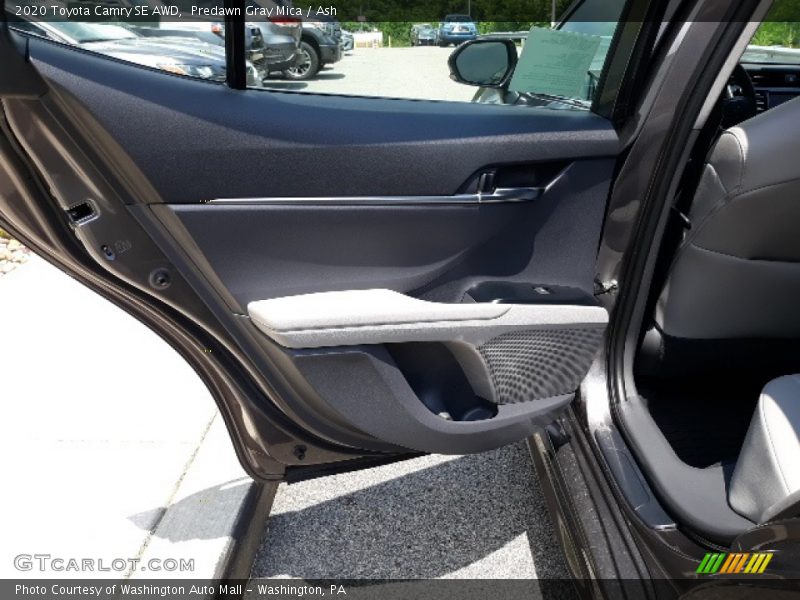 Predawn Gray Mica / Ash 2020 Toyota Camry SE AWD