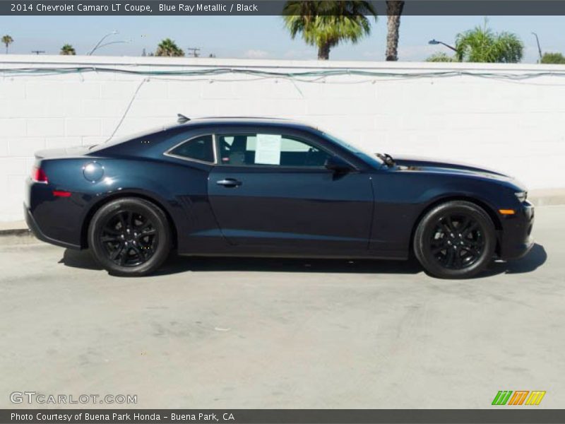 Blue Ray Metallic / Black 2014 Chevrolet Camaro LT Coupe