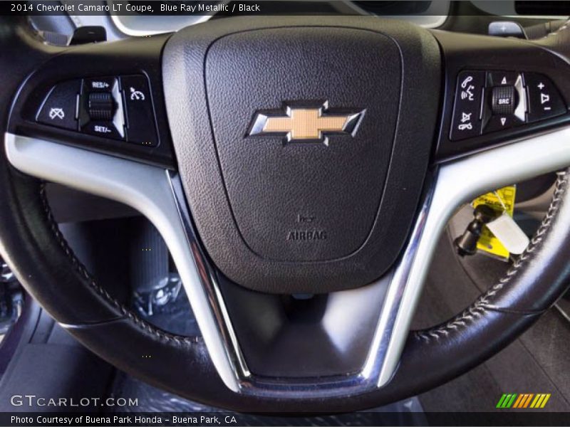 Blue Ray Metallic / Black 2014 Chevrolet Camaro LT Coupe