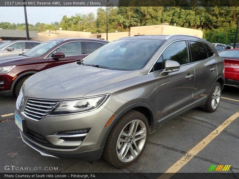 Luxe Metallic / Ebony 2017 Lincoln MKC Reserve AWD