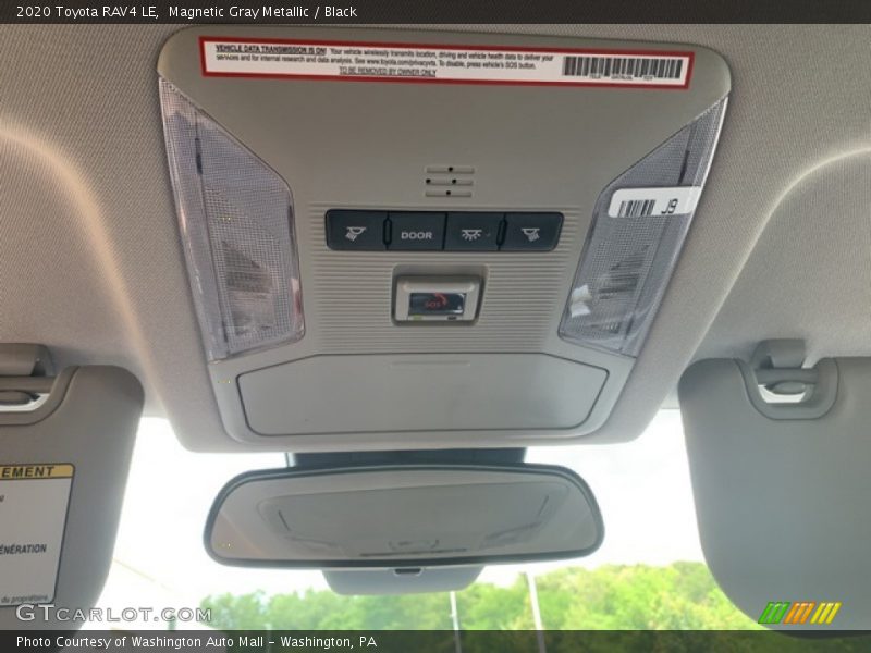 Magnetic Gray Metallic / Black 2020 Toyota RAV4 LE