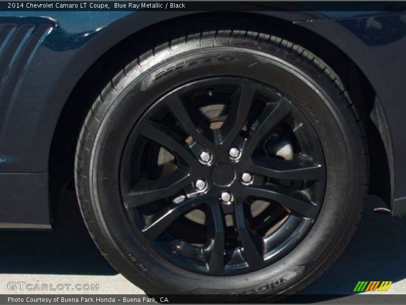 Blue Ray Metallic / Black 2014 Chevrolet Camaro LT Coupe