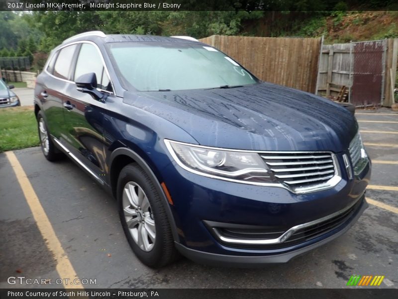  2017 MKX Premier Midnight Sapphire Blue