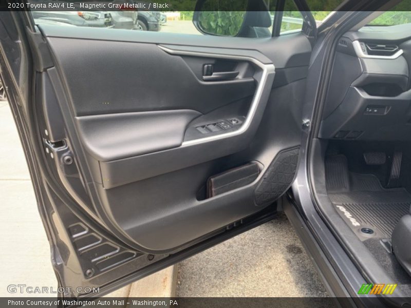 Magnetic Gray Metallic / Black 2020 Toyota RAV4 LE