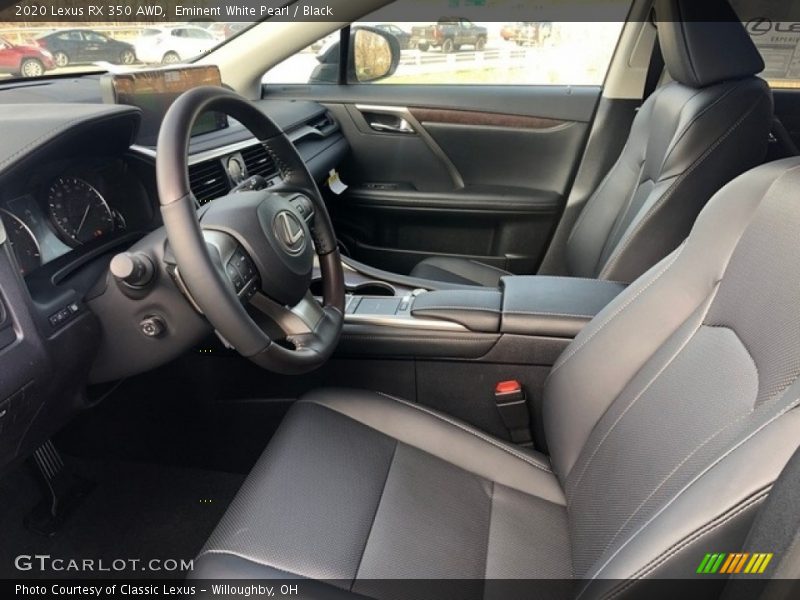 Eminent White Pearl / Black 2020 Lexus RX 350 AWD