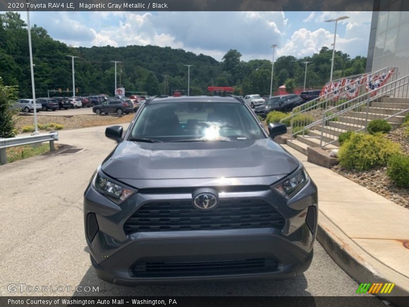 Magnetic Gray Metallic / Black 2020 Toyota RAV4 LE