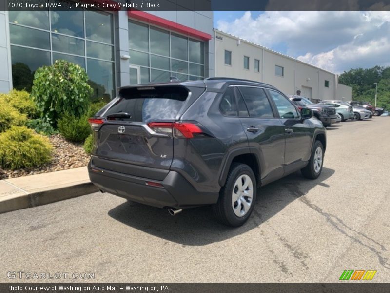 Magnetic Gray Metallic / Black 2020 Toyota RAV4 LE