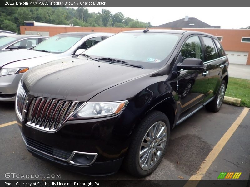 Kodiak Brown / Charcoal Black 2013 Lincoln MKX AWD