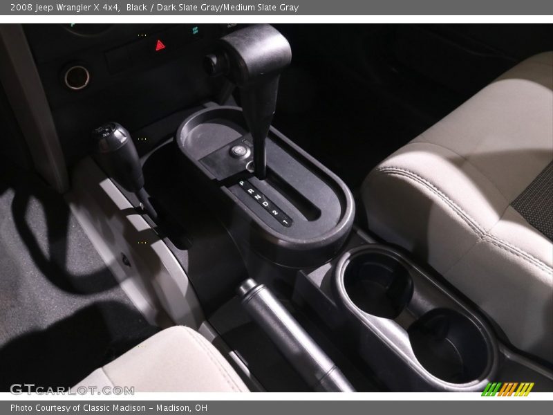 Black / Dark Slate Gray/Medium Slate Gray 2008 Jeep Wrangler X 4x4