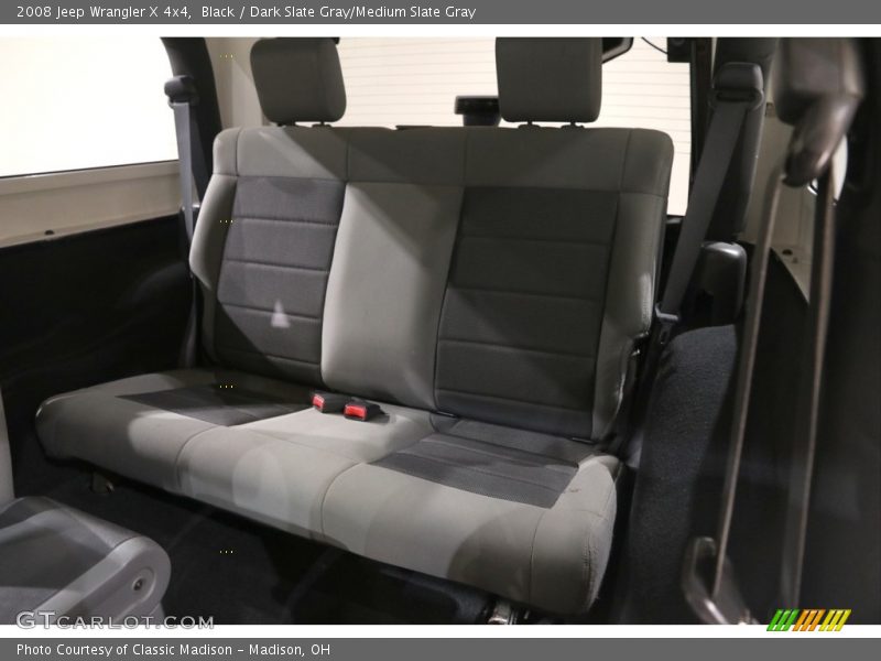 Black / Dark Slate Gray/Medium Slate Gray 2008 Jeep Wrangler X 4x4