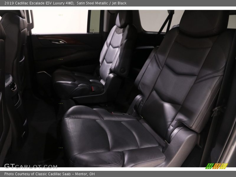 Satin Steel Metallic / Jet Black 2019 Cadillac Escalade ESV Luxury 4WD