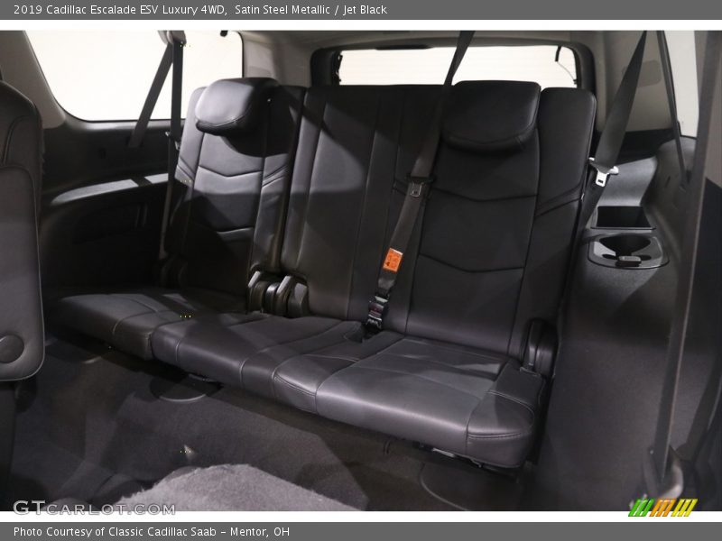 Satin Steel Metallic / Jet Black 2019 Cadillac Escalade ESV Luxury 4WD
