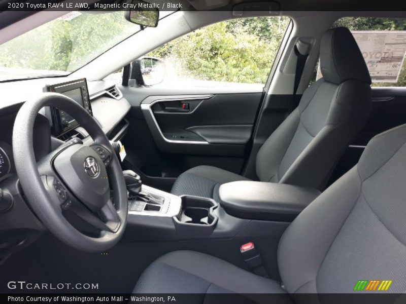 Magnetic Gray Metallic / Black 2020 Toyota RAV4 LE AWD
