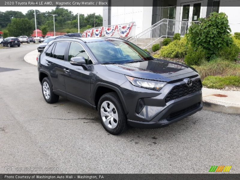 Magnetic Gray Metallic / Black 2020 Toyota RAV4 LE AWD