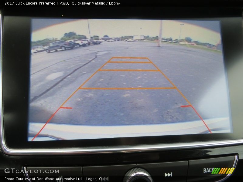 Quicksilver Metallic / Ebony 2017 Buick Encore Preferred II AWD