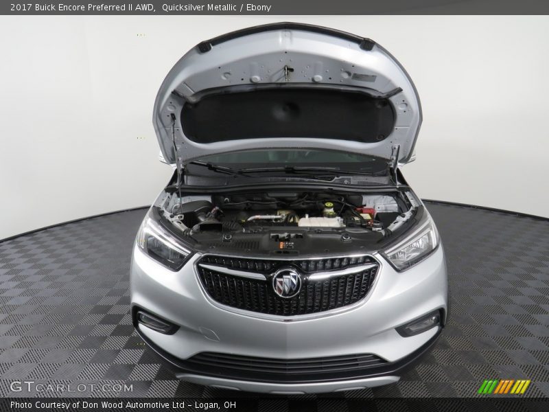 Quicksilver Metallic / Ebony 2017 Buick Encore Preferred II AWD