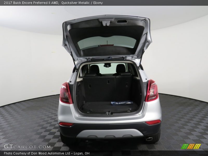 Quicksilver Metallic / Ebony 2017 Buick Encore Preferred II AWD