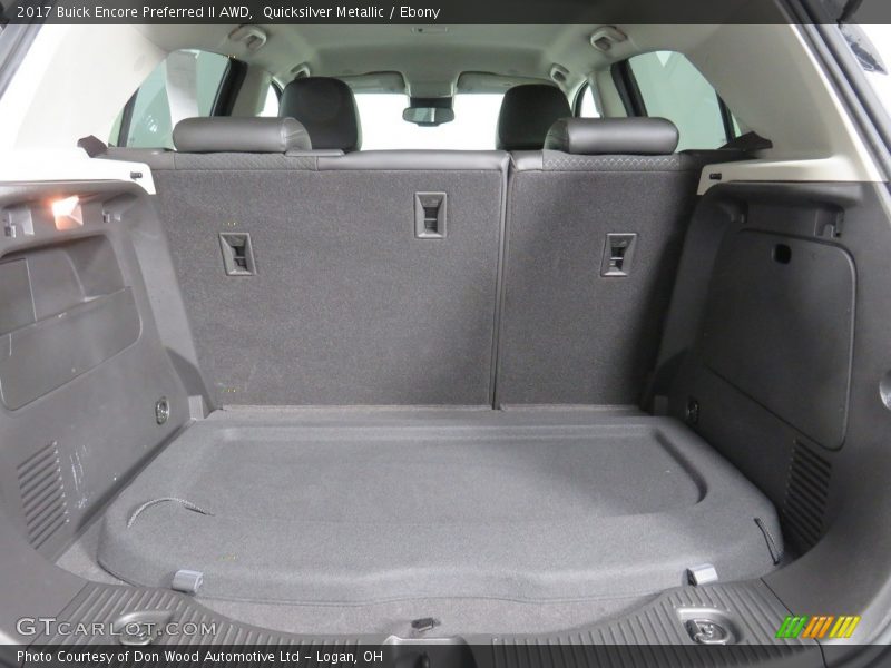 Quicksilver Metallic / Ebony 2017 Buick Encore Preferred II AWD