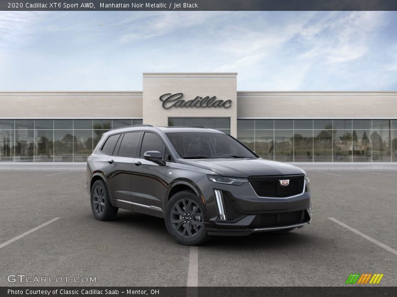 Manhattan Noir Metallic / Jet Black 2020 Cadillac XT6 Sport AWD