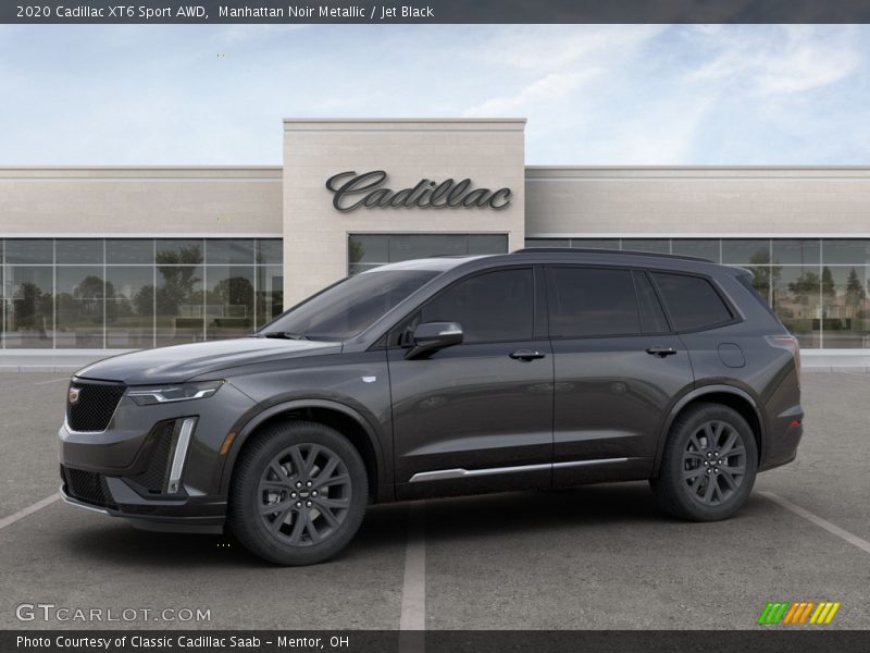 Manhattan Noir Metallic / Jet Black 2020 Cadillac XT6 Sport AWD