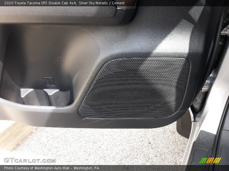 Silver Sky Metallic / Cement 2020 Toyota Tacoma SR5 Double Cab 4x4