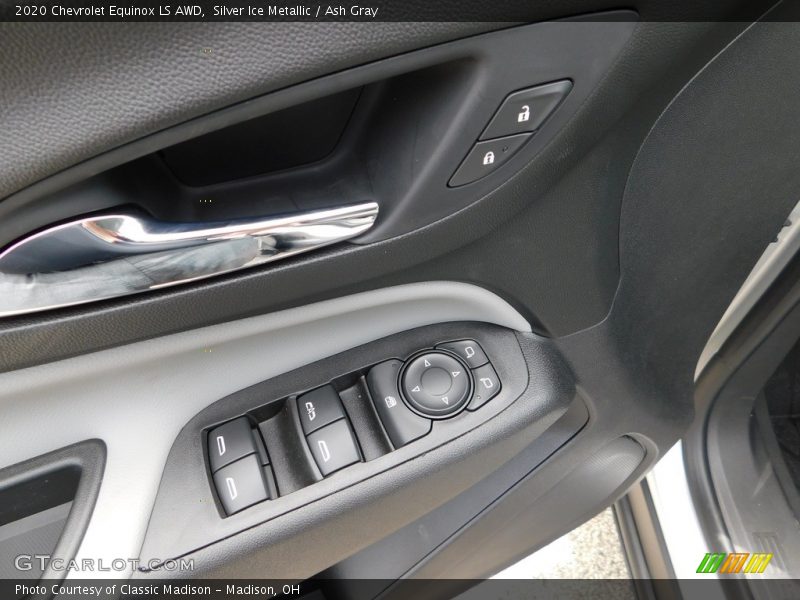 Silver Ice Metallic / Ash Gray 2020 Chevrolet Equinox LS AWD