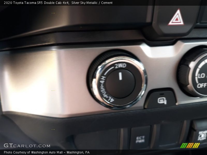 Silver Sky Metallic / Cement 2020 Toyota Tacoma SR5 Double Cab 4x4