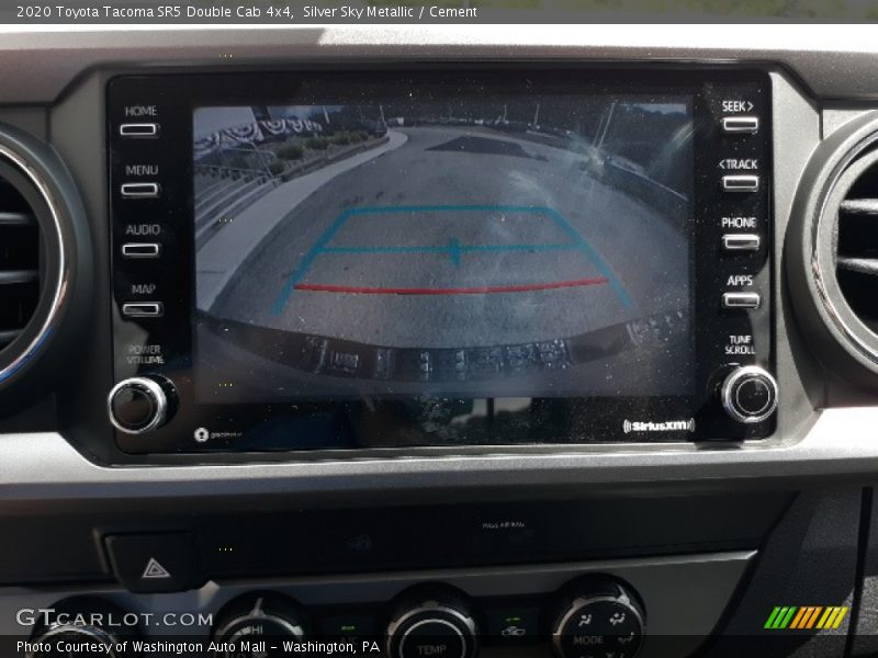 Silver Sky Metallic / Cement 2020 Toyota Tacoma SR5 Double Cab 4x4